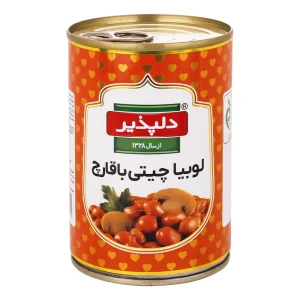 کنسرو لوبیا با قارچ دلپذیر