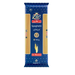 اسپاگتی قطر 1.2 زر ماکارون - 700 گرم