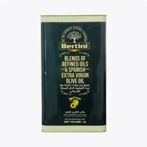 روغن زیتون برتینی 4 لیتری اسپانیایی بدون بو – Bertini